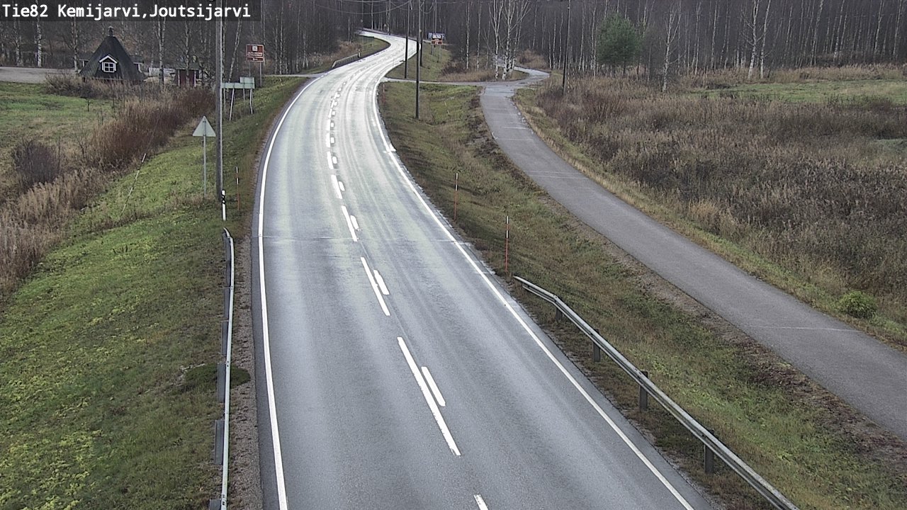 Kelikamerat Kuva Tie 82 Kemijärvi, Joutsijärvi, Kemijärvi, Lappi