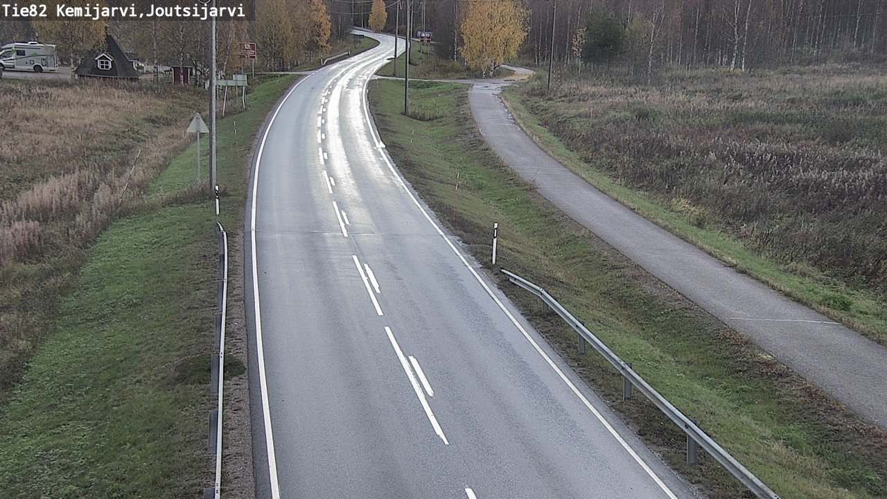Kelikamerat Kuva Tie 82 Kemijärvi, Joutsijärvi, Kemijärvi, Lappi