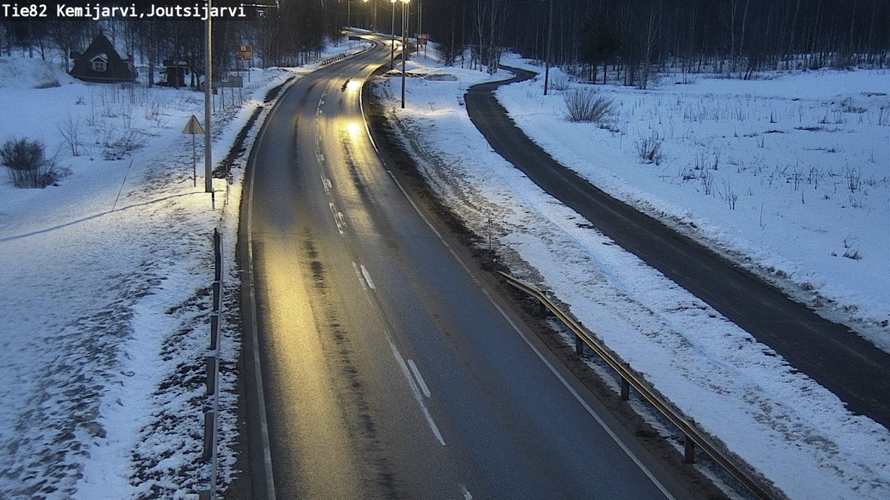 Kelikamerat Kuva Tie 82 Kemijärvi, Joutsijärvi, Kemijärvi, Lappi