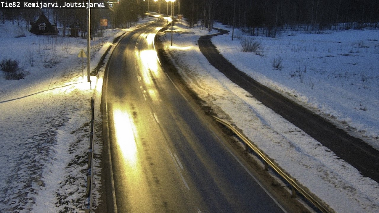 Kelikamerat Kuva Tie 82 Kemijärvi, Joutsijärvi, Kemijärvi, Lappi