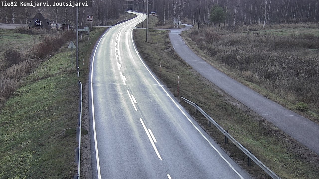 Kelikamerat Kuva Tie 82 Kemijärvi, Joutsijärvi, Kemijärvi, Lappi