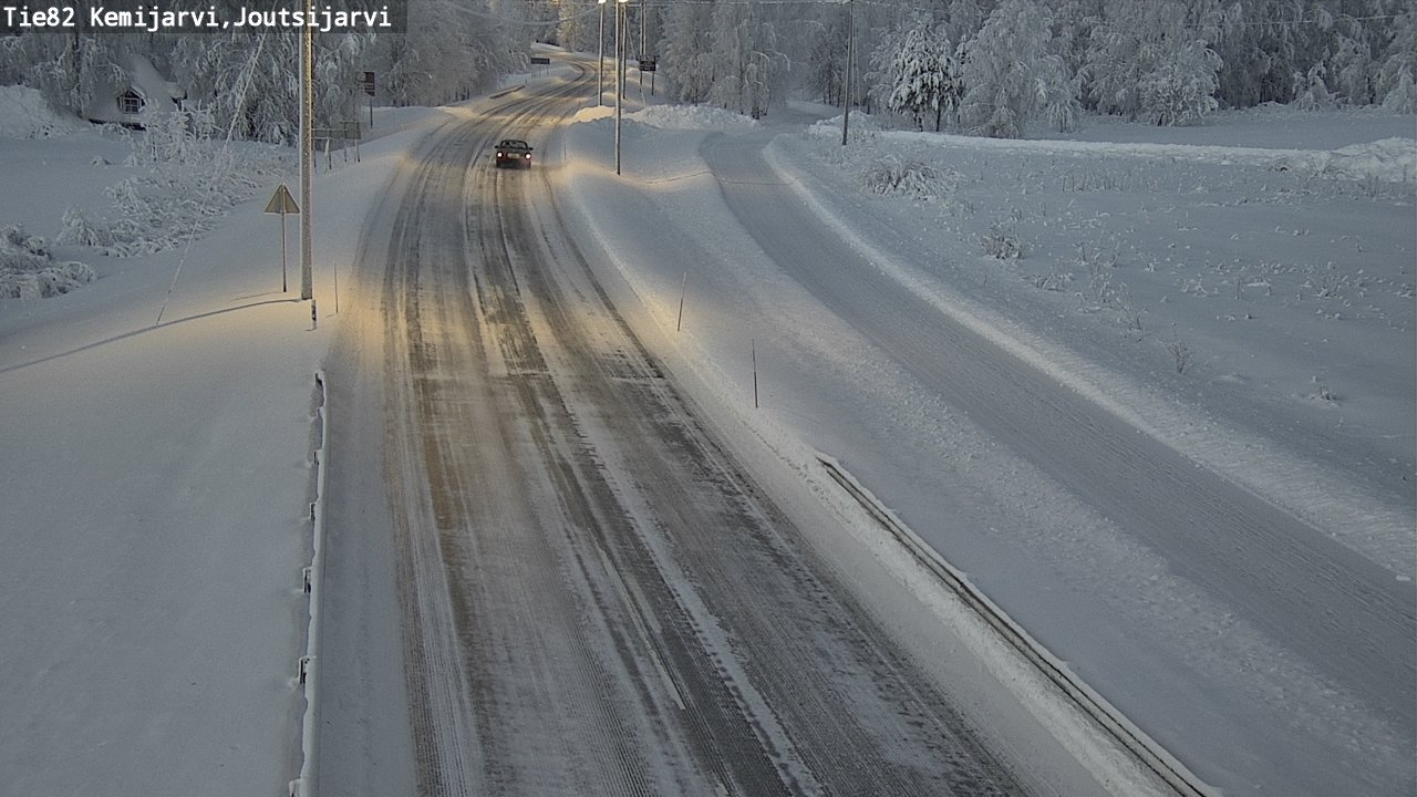 Kelikamerat Kuva Tie 82 Kemijärvi, Joutsijärvi, Kemijärvi, Lappi