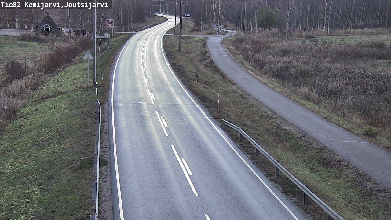 Kelikamerat Kuva Tie 82 Kemijärvi, Joutsijärvi, Kemijärvi, Lappi