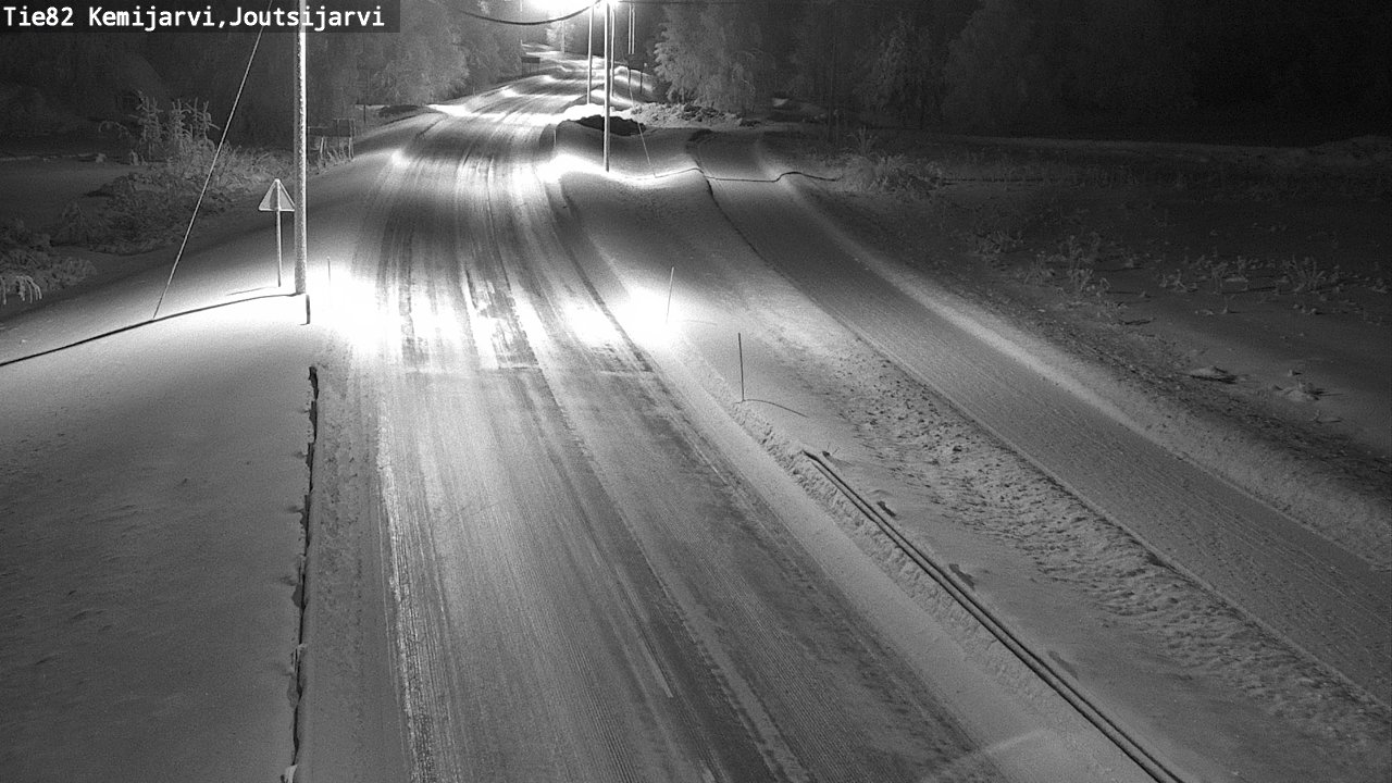 Kelikamerat Kuva Tie 82 Kemijärvi, Joutsijärvi, Kemijärvi, Lappi