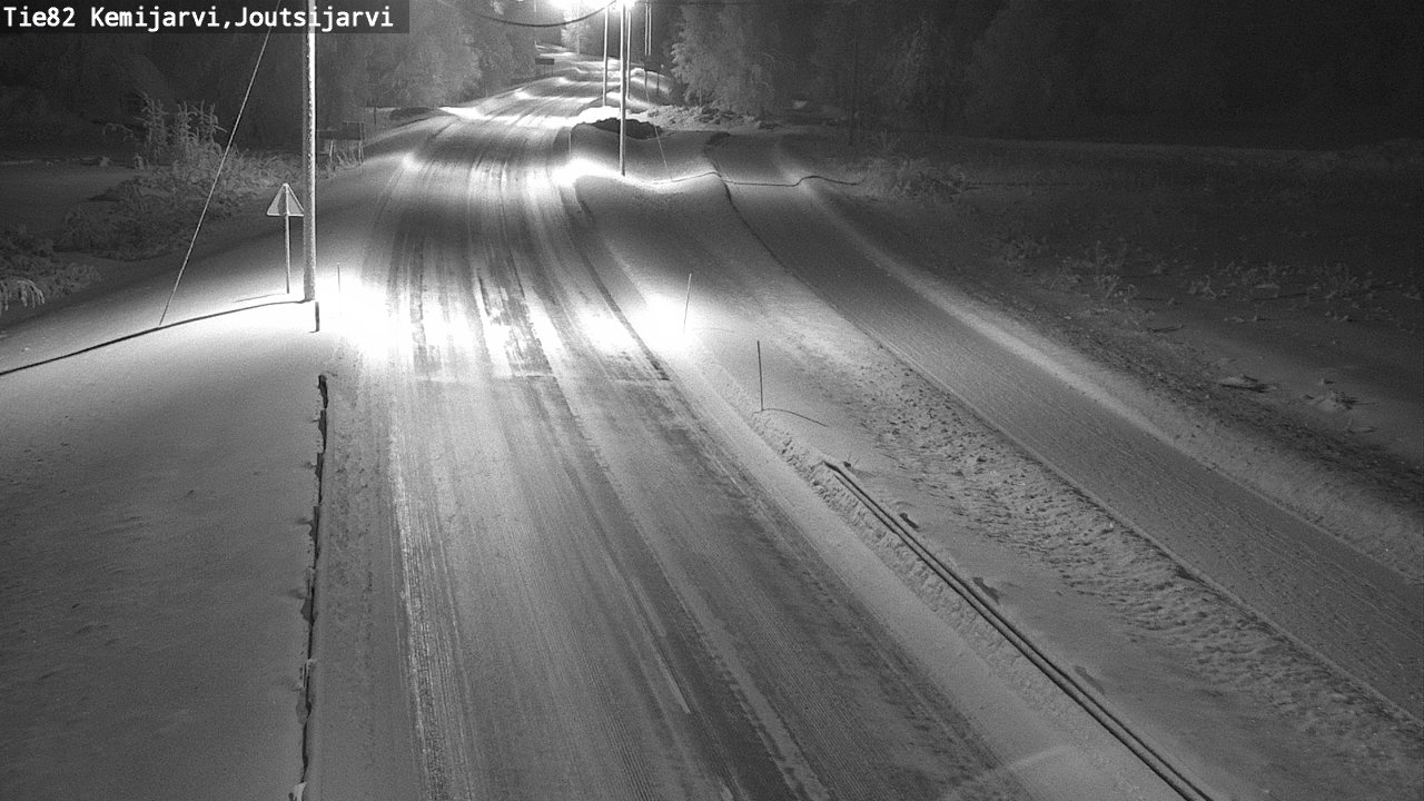 Kelikamerat Kuva Tie 82 Kemijärvi, Joutsijärvi, Kemijärvi, Lappi