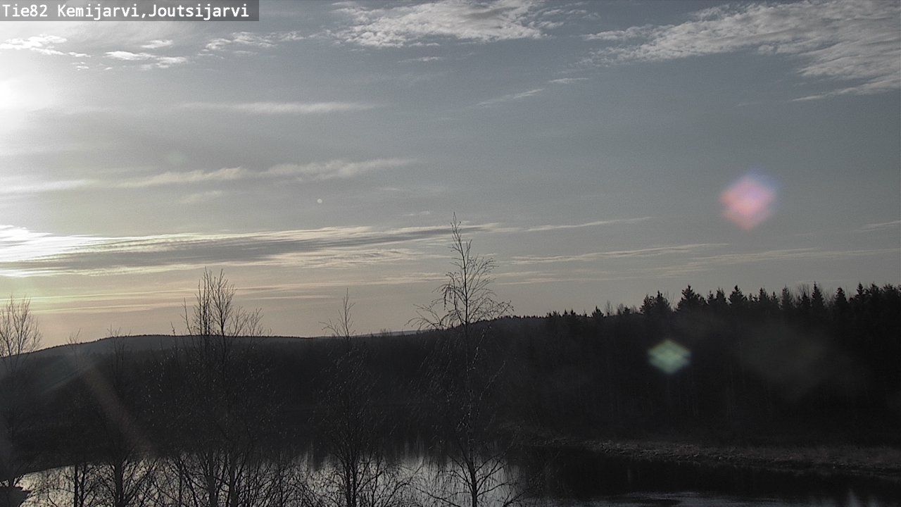 Kelikamerat Kuva Tie 82 Kemijärvi, Joutsijärvi, Kemijärvi, Lappi