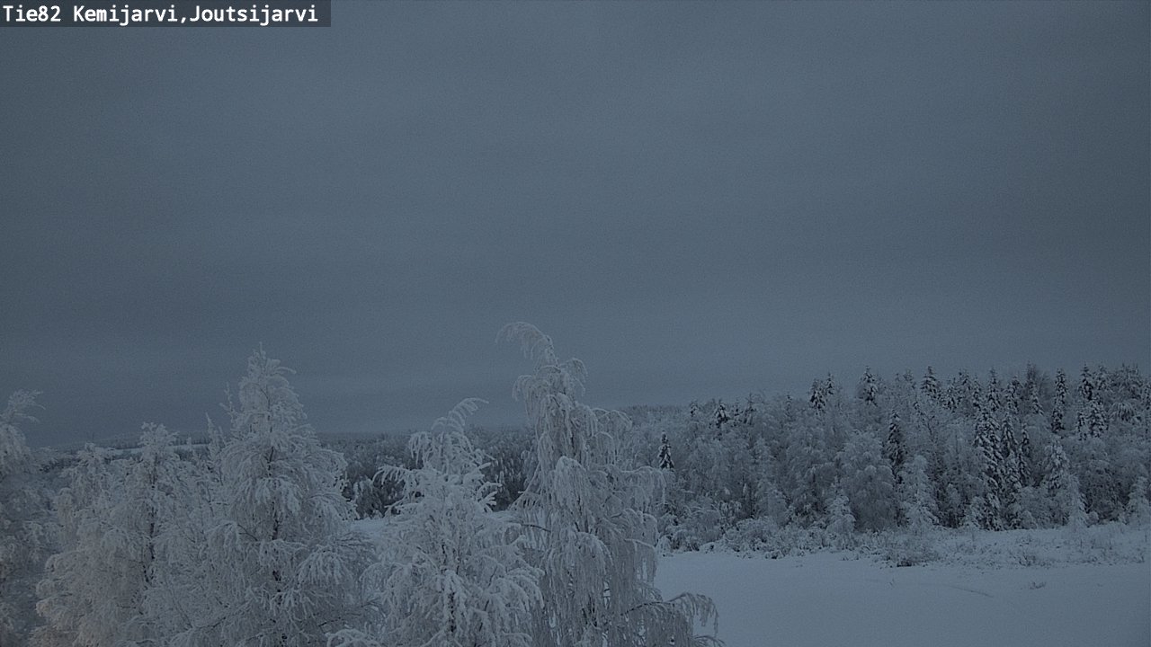 Kelikamerat Kuva Tie 82 Kemijärvi, Joutsijärvi, Kemijärvi, Lappi