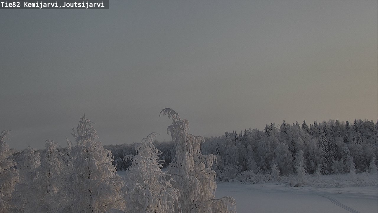 Kelikamerat Kuva Tie 82 Kemijärvi, Joutsijärvi, Kemijärvi, Lappi