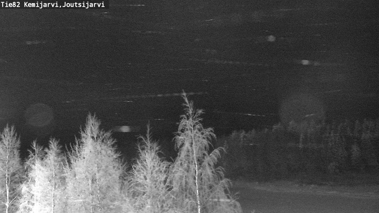 Weather Camera Image Road 82 Kemijärvi, Joutsijärvi, Kemijärvi, Lappi