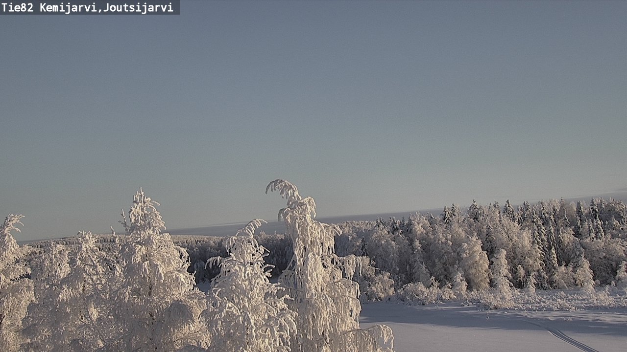Kelikamerat Kuva Tie 82 Kemijärvi, Joutsijärvi, Kemijärvi, Lappi