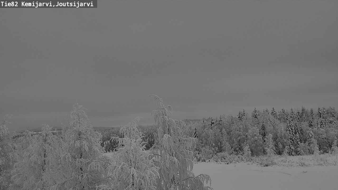 Kelikamerat Kuva Tie 82 Kemijärvi, Joutsijärvi, Kemijärvi, Lappi