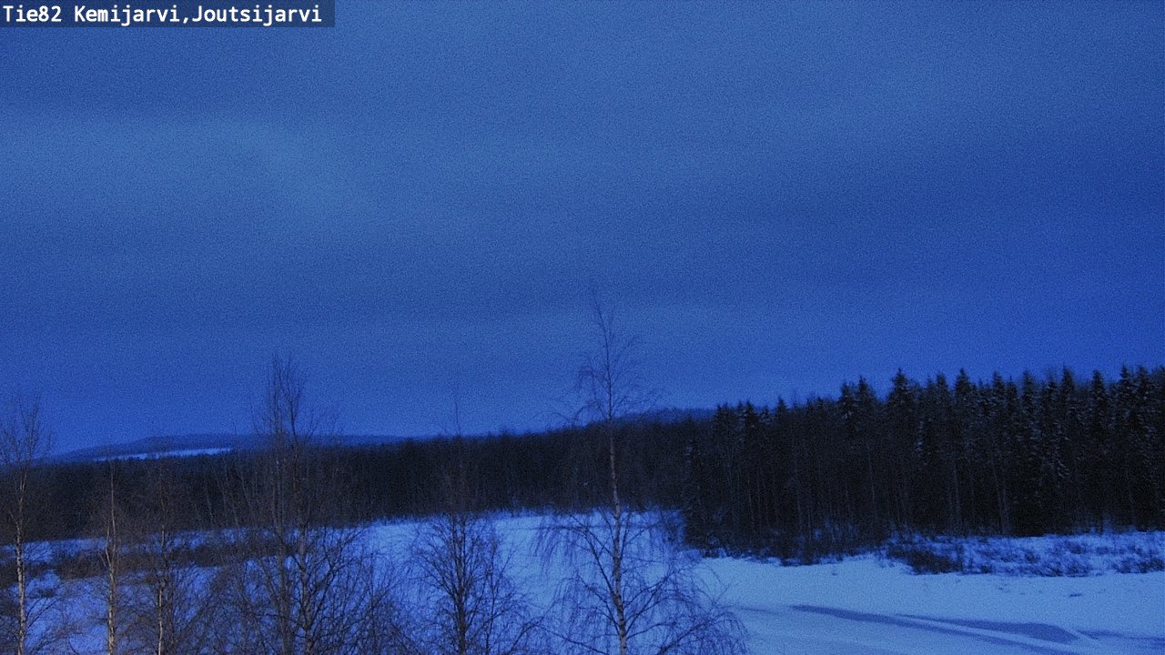 Kelikamerat Kuva Tie 82 Kemijärvi, Joutsijärvi, Kemijärvi, Lappi