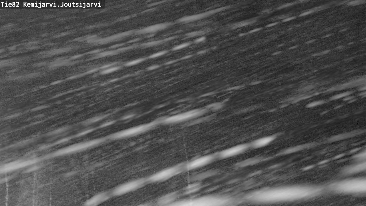 Weather Camera Image Road 82 Kemijärvi, Joutsijärvi, Kemijärvi, Lappi