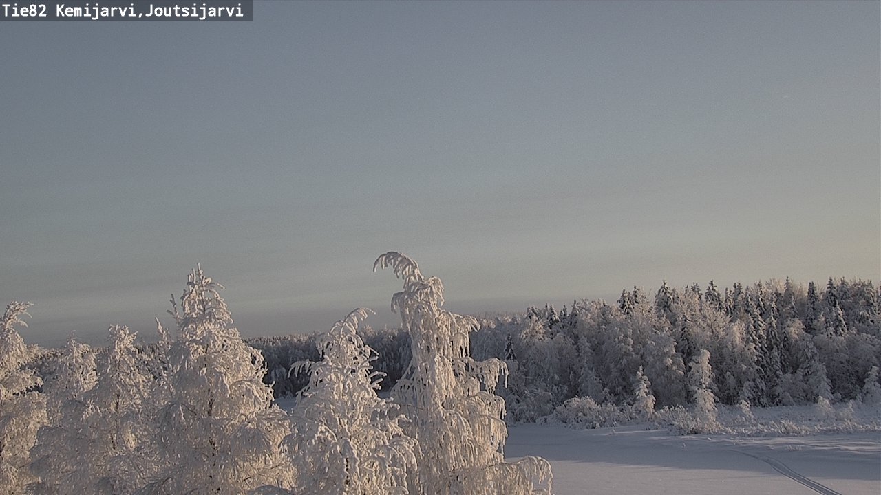 Kelikamerat Kuva Tie 82 Kemijärvi, Joutsijärvi, Kemijärvi, Lappi