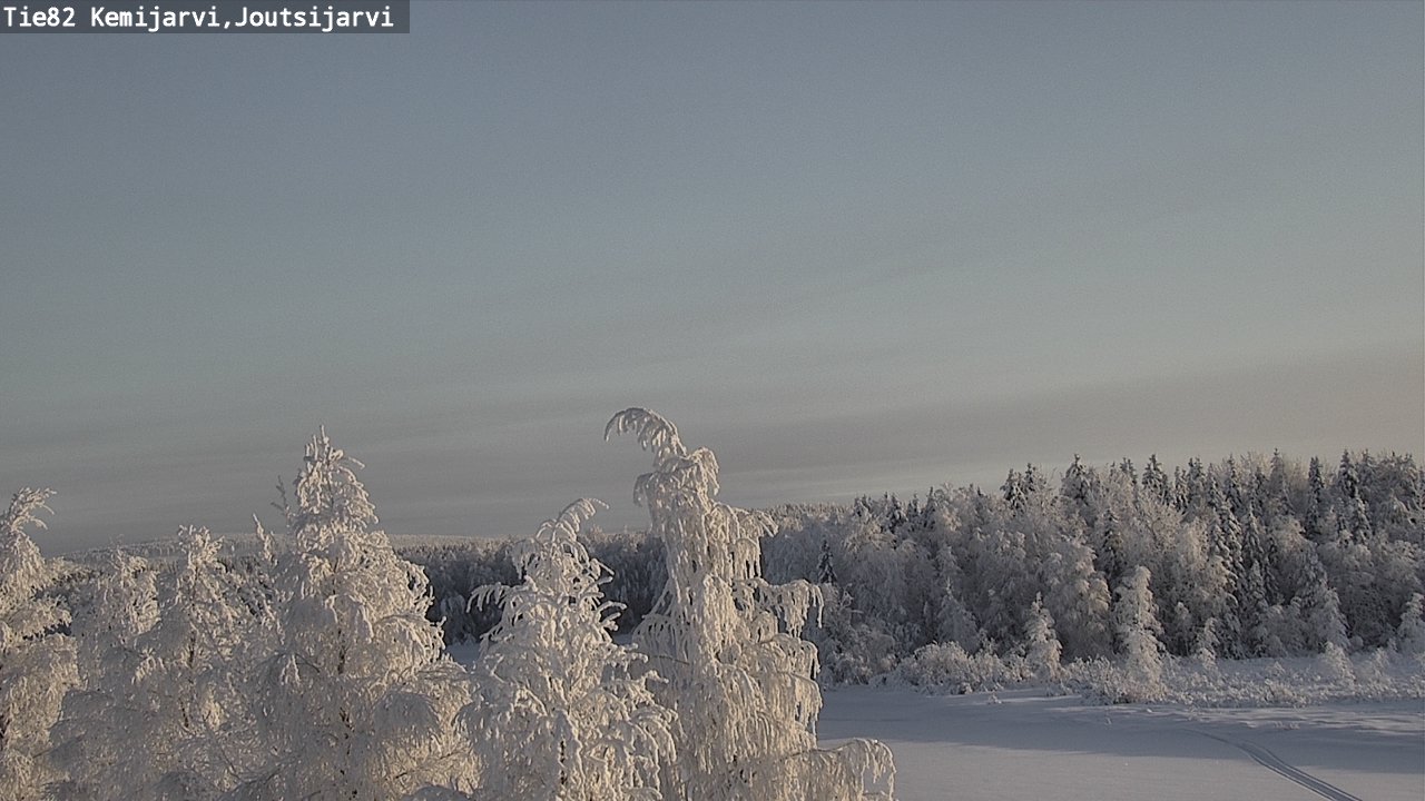 Kelikamerat Kuva Tie 82 Kemijärvi, Joutsijärvi, Kemijärvi, Lappi
