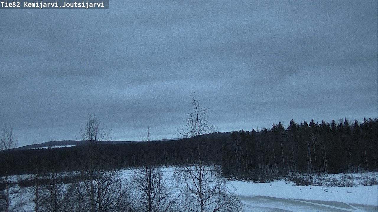 Kelikamerat Kuva Tie 82 Kemijärvi, Joutsijärvi, Kemijärvi, Lappi