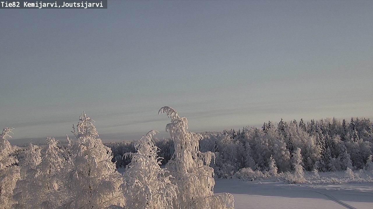Kelikamerat Kuva Tie 82 Kemijärvi, Joutsijärvi, Kemijärvi, Lappi