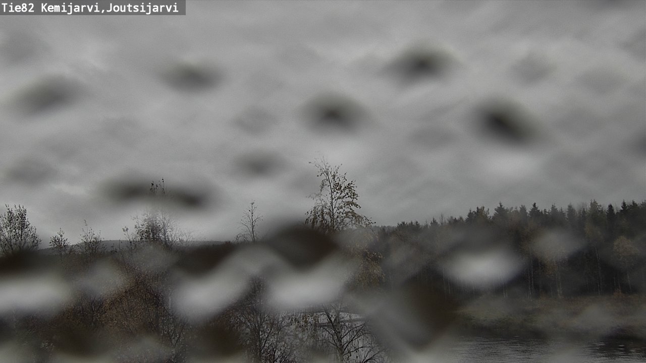 Weather Camera Image Road 82 Kemijärvi, Joutsijärvi, Kemijärvi, Lappi
