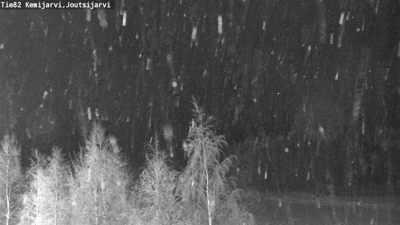 Weather Camera Image Road 82 Kemijärvi, Joutsijärvi, Kemijärvi, Lappi