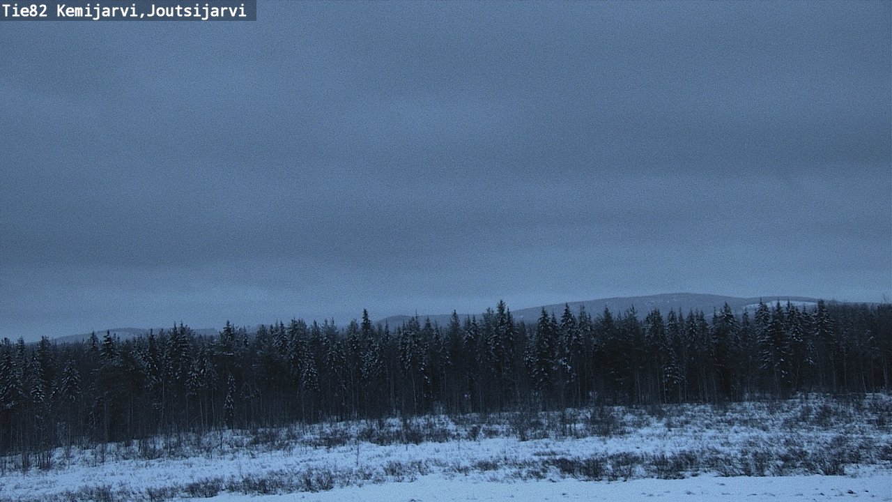 Kelikamerat Kuva Tie 82 Kemijärvi, Joutsijärvi, Kemijärvi, Lappi