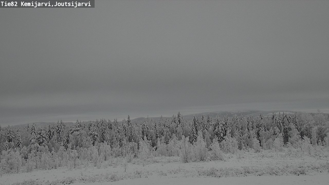 Kelikamerat Kuva Tie 82 Kemijärvi, Joutsijärvi, Kemijärvi, Lappi