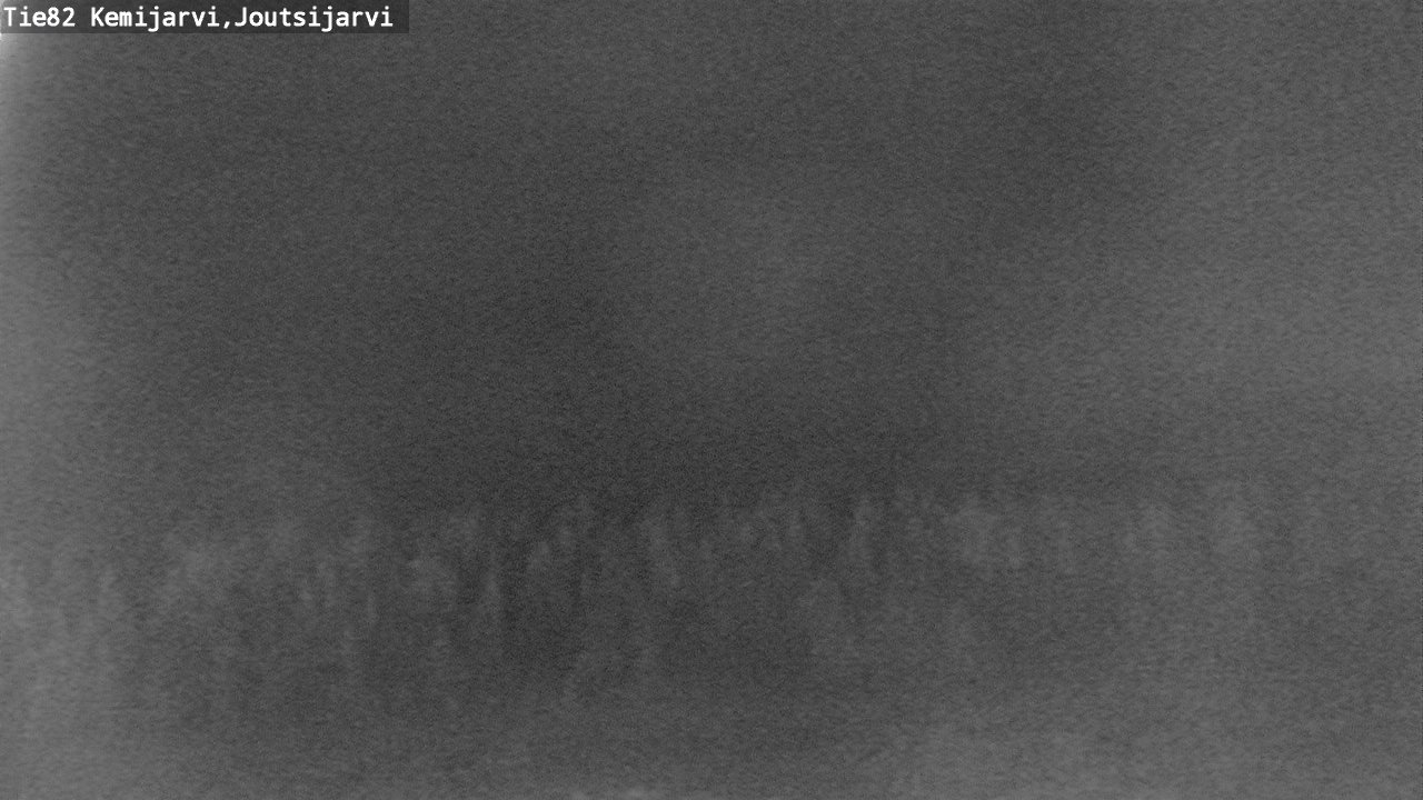 Weather Camera Image Road 82 Kemijärvi, Joutsijärvi, Kemijärvi, Lappi