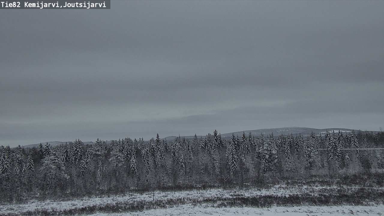 Kelikamerat Kuva Tie 82 Kemijärvi, Joutsijärvi, Kemijärvi, Lappi