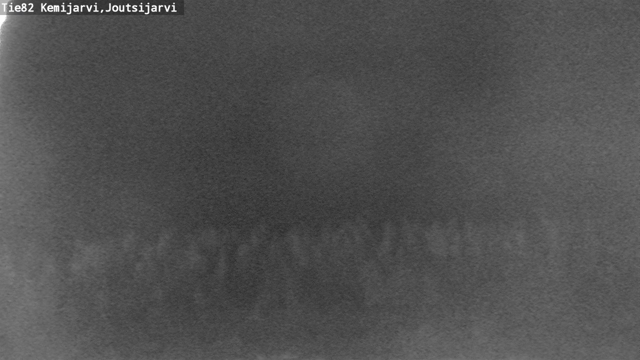 Weather Camera Image Väg 82 Kemijärvi, Joutsijärvi, Kemijärvi, Lappi