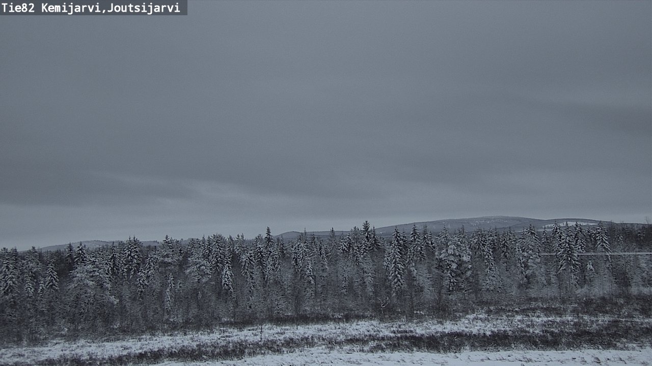 Kelikamerat Kuva Tie 82 Kemijärvi, Joutsijärvi, Kemijärvi, Lappi