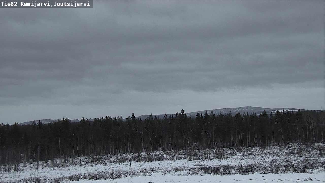 Kelikamerat Kuva Tie 82 Kemijärvi, Joutsijärvi, Kemijärvi, Lappi