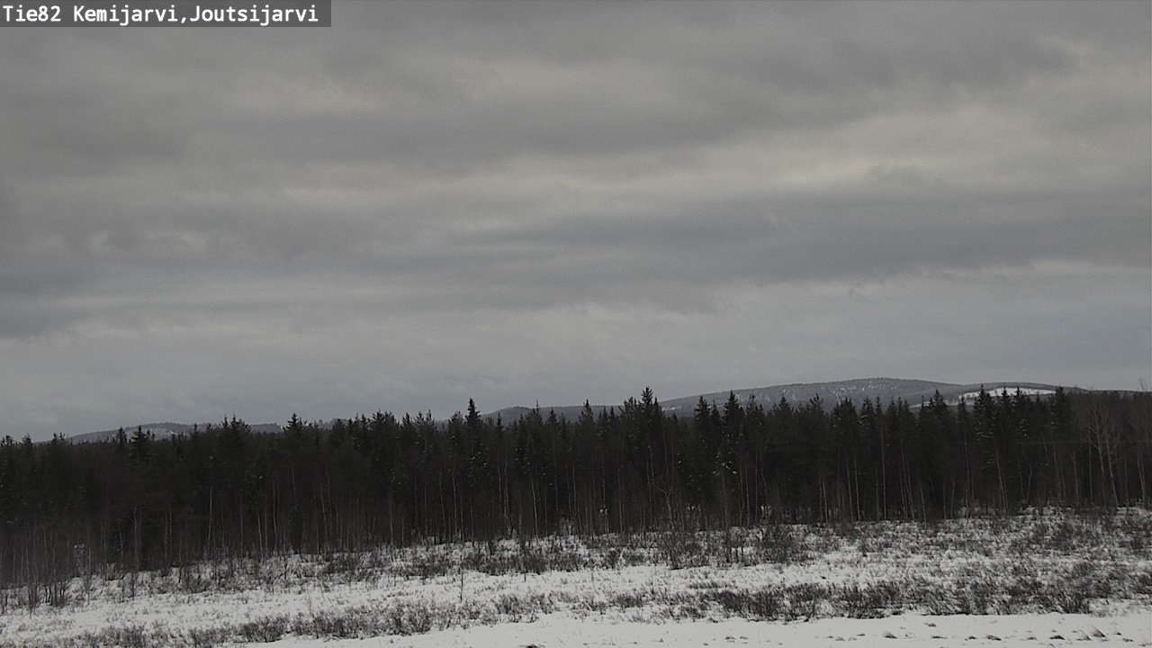 Kelikamerat Kuva Tie 82 Kemijärvi, Joutsijärvi, Kemijärvi, Lappi