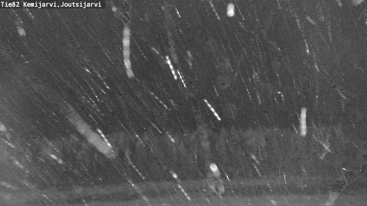 Weather Camera Image Road 82 Kemijärvi, Joutsijärvi, Kemijärvi, Lappi