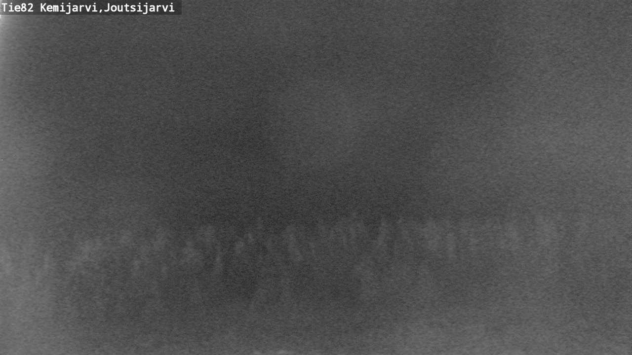 Weather Camera Image Väg 82 Kemijärvi, Joutsijärvi, Kemijärvi, Lappi