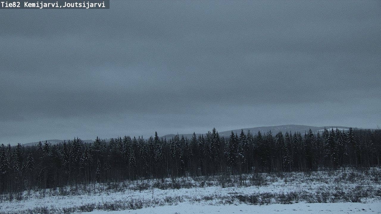 Kelikamerat Kuva Tie 82 Kemijärvi, Joutsijärvi, Kemijärvi, Lappi