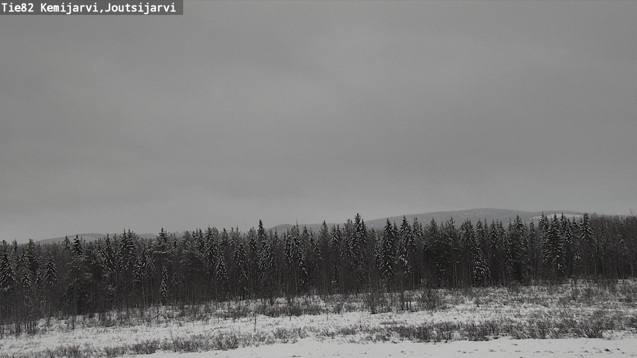 Kelikamerat Kuva Tie 82 Kemijärvi, Joutsijärvi, Kemijärvi, Lappi