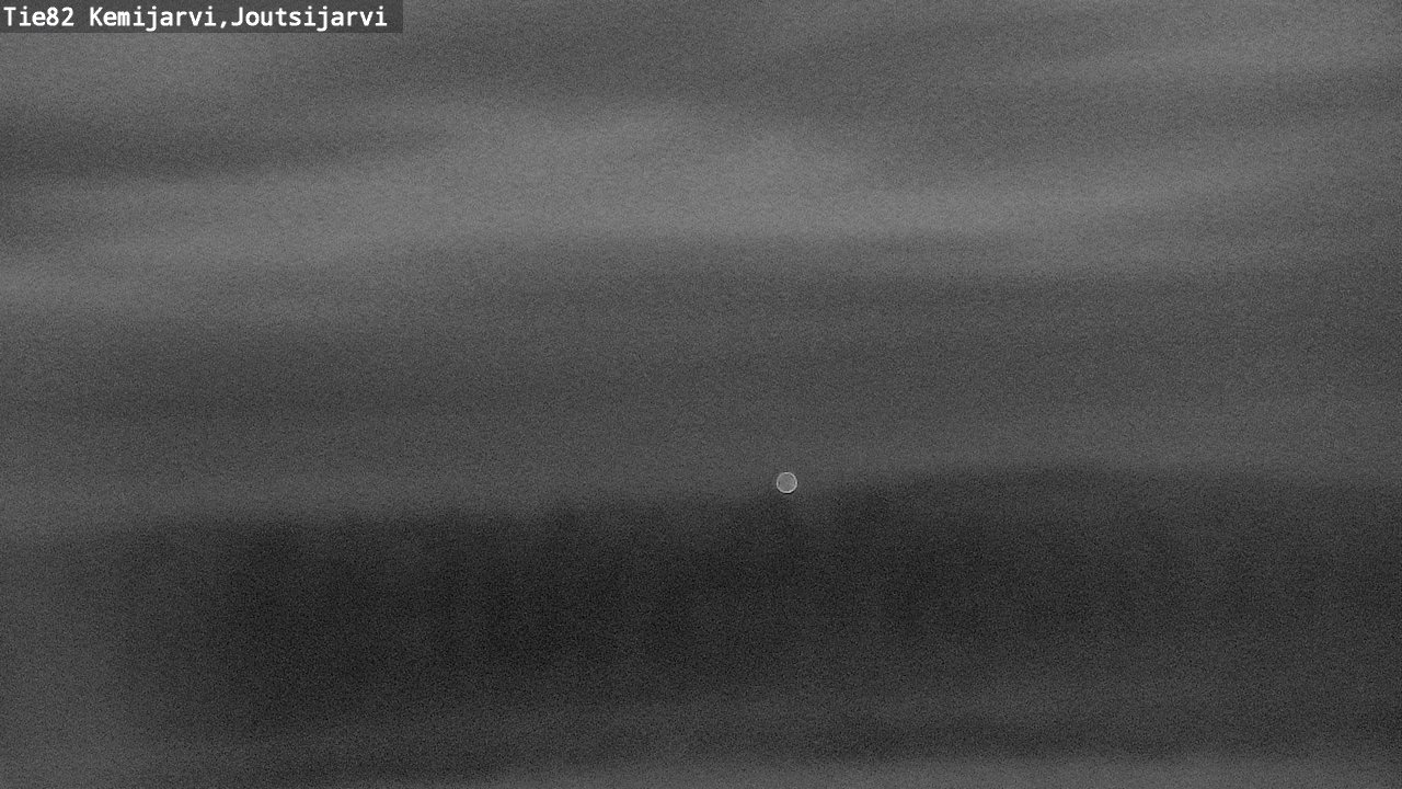 Weather Camera Image Väg 82 Kemijärvi, Joutsijärvi, Kemijärvi, Lappi