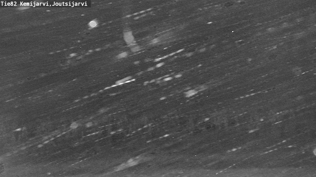 Weather Camera Image Road 82 Kemijärvi, Joutsijärvi, Kemijärvi, Lappi