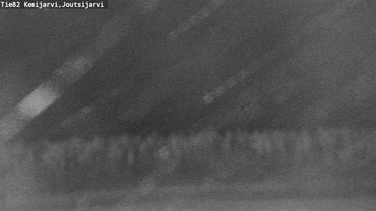 Weather Camera Image Road 82 Kemijärvi, Joutsijärvi, Kemijärvi, Lappi