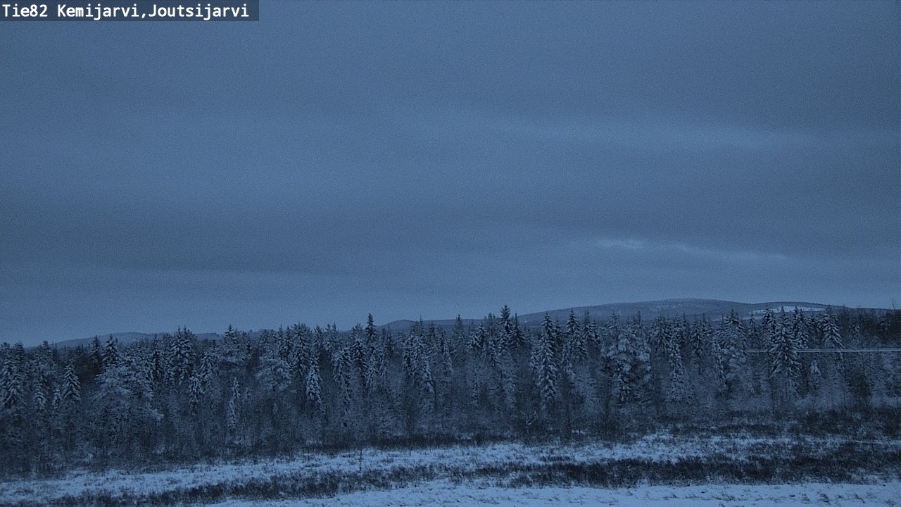 Kelikamerat Kuva Tie 82 Kemijärvi, Joutsijärvi, Kemijärvi, Lappi