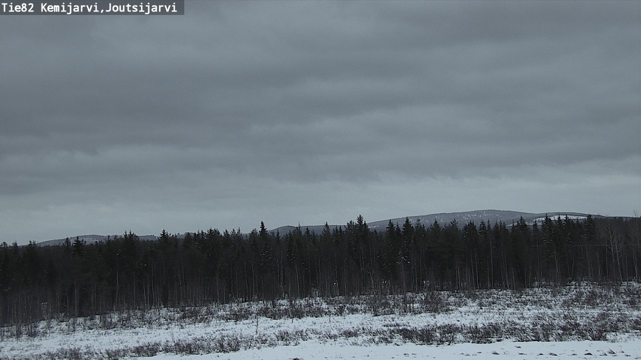 Kelikamerat Kuva Tie 82 Kemijärvi, Joutsijärvi, Kemijärvi, Lappi