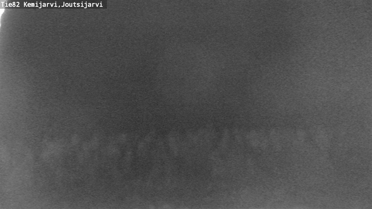 Weather Camera Image Väg 82 Kemijärvi, Joutsijärvi, Kemijärvi, Lappi