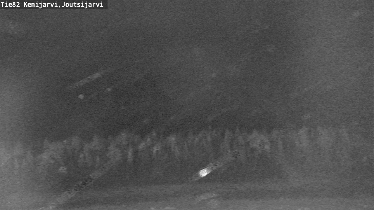 Weather Camera Image Road 82 Kemijärvi, Joutsijärvi, Kemijärvi, Lappi