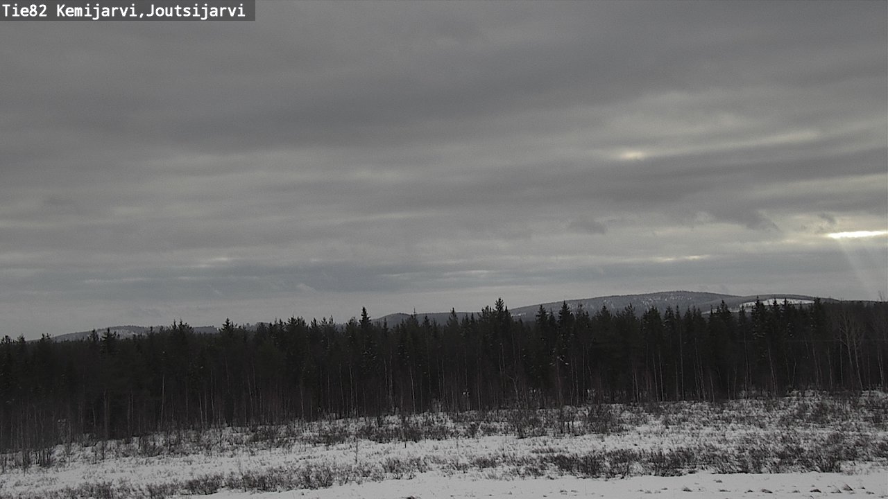 Kelikamerat Kuva Tie 82 Kemijärvi, Joutsijärvi, Kemijärvi, Lappi