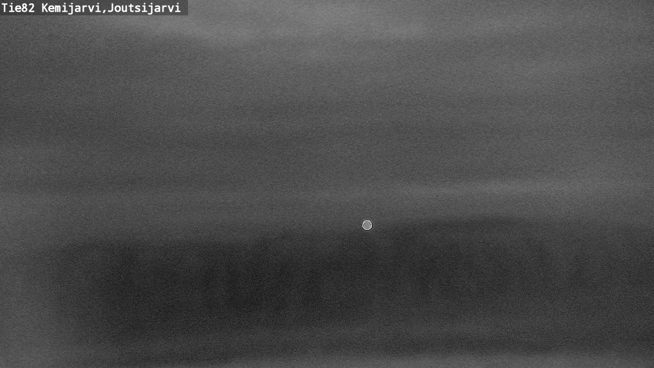 Weather Camera Image Väg 82 Kemijärvi, Joutsijärvi, Kemijärvi, Lappi