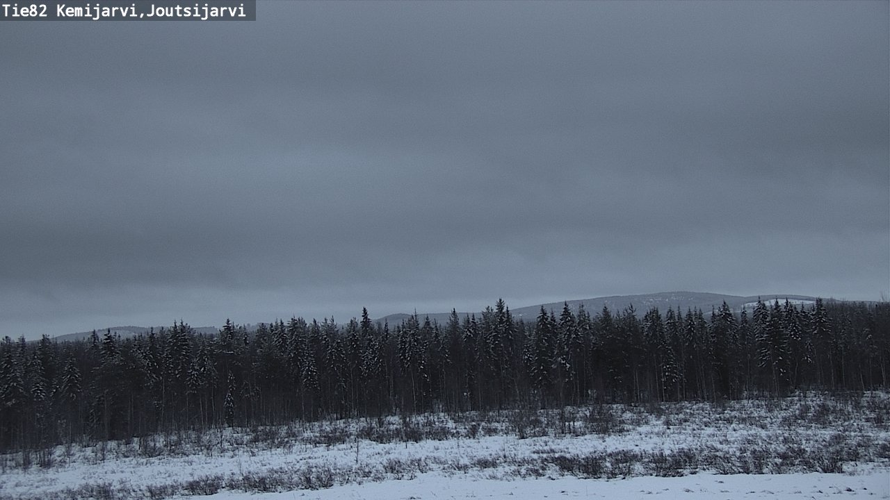 Kelikamerat Kuva Tie 82 Kemijärvi, Joutsijärvi, Kemijärvi, Lappi