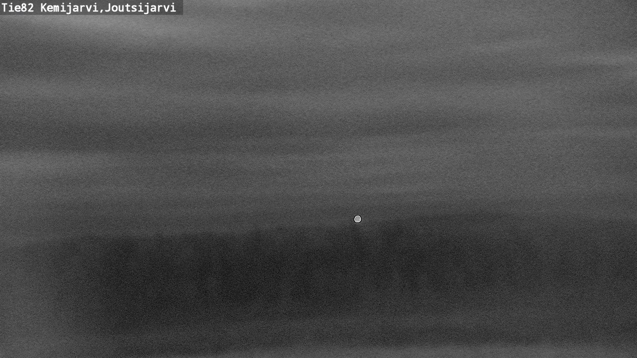 Weather Camera Image Väg 82 Kemijärvi, Joutsijärvi, Kemijärvi, Lappi