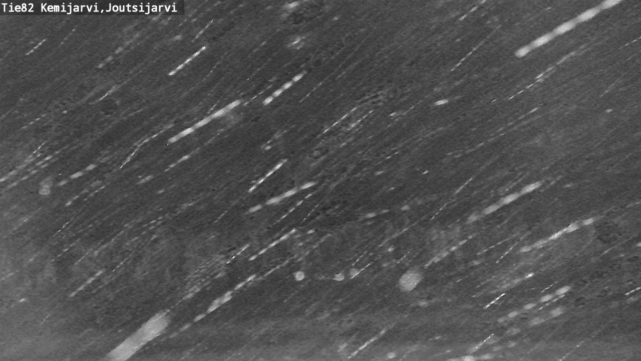 Weather Camera Image Road 82 Kemijärvi, Joutsijärvi, Kemijärvi, Lappi