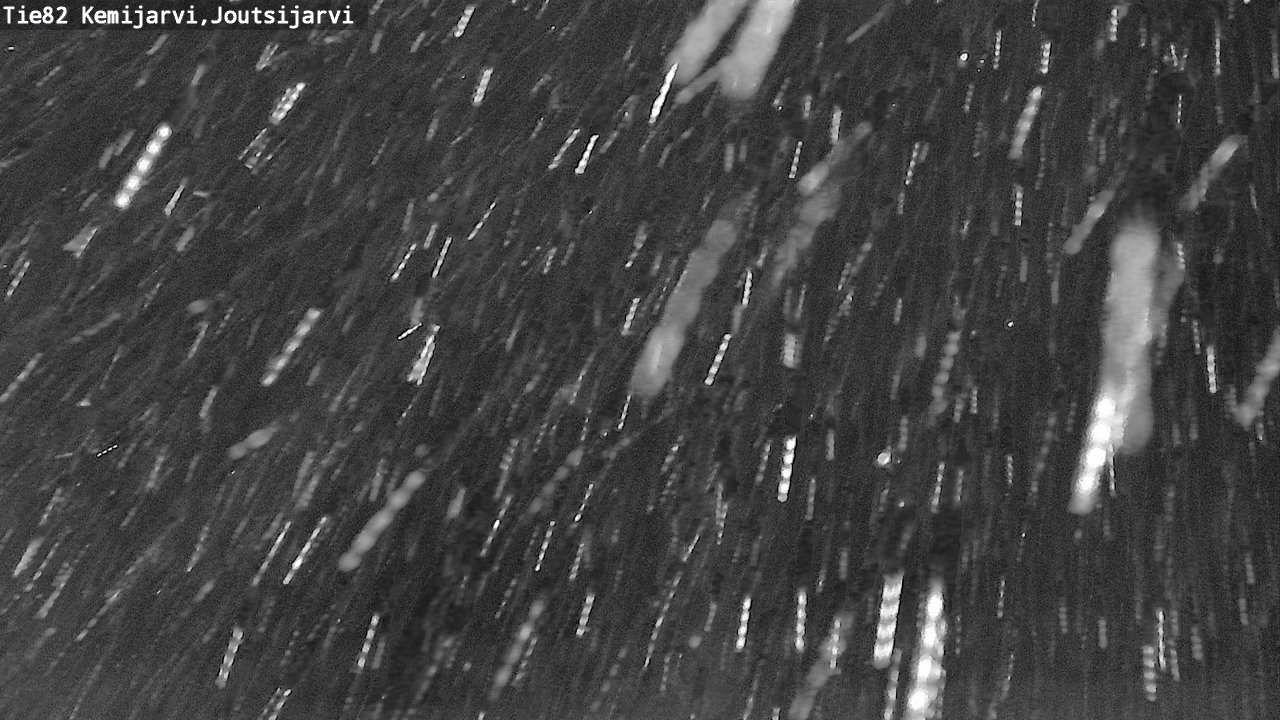 Weather Camera Image Road 82 Kemijärvi, Joutsijärvi, Kemijärvi, Lappi