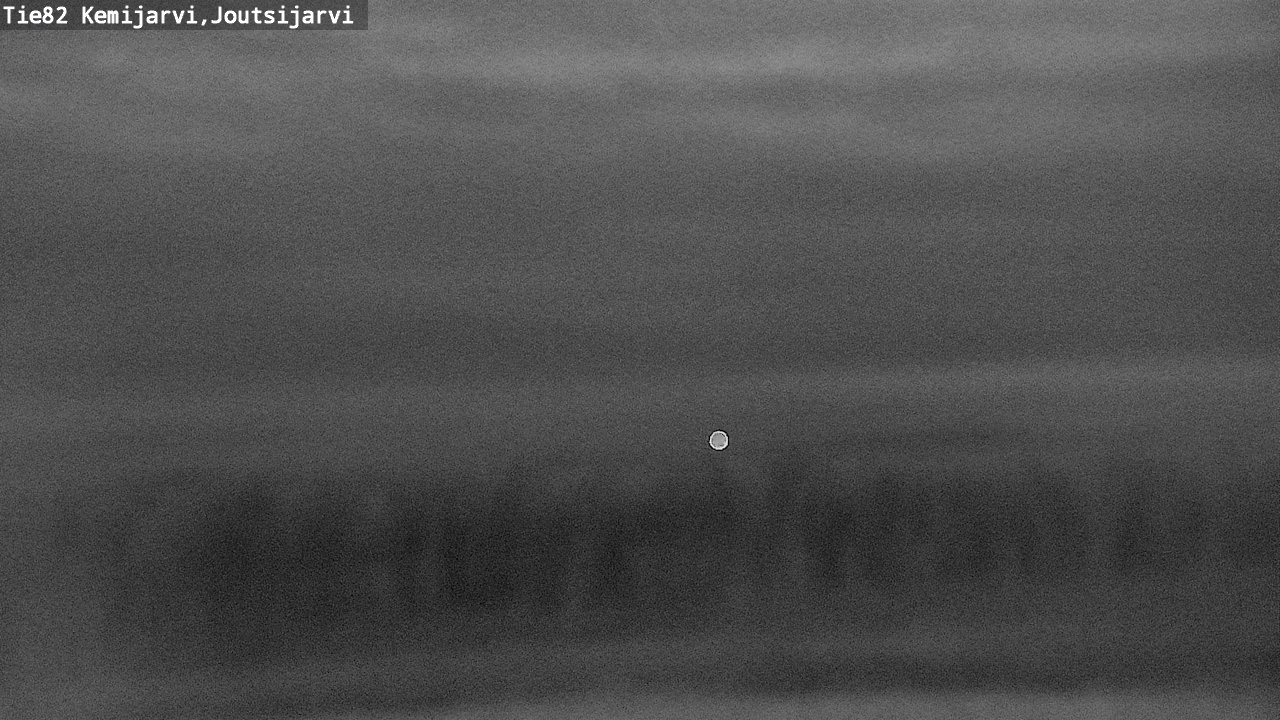 Weather Camera Image Väg 82 Kemijärvi, Joutsijärvi, Kemijärvi, Lappi