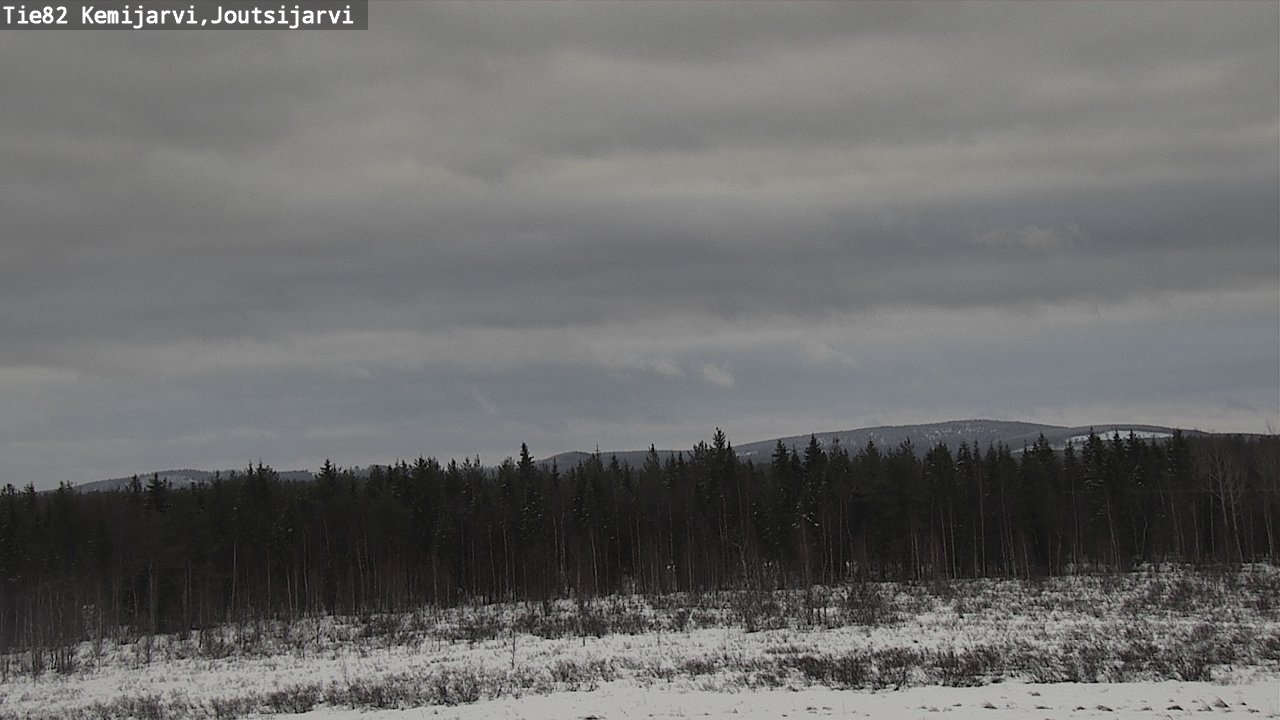 Kelikamerat Kuva Tie 82 Kemijärvi, Joutsijärvi, Kemijärvi, Lappi